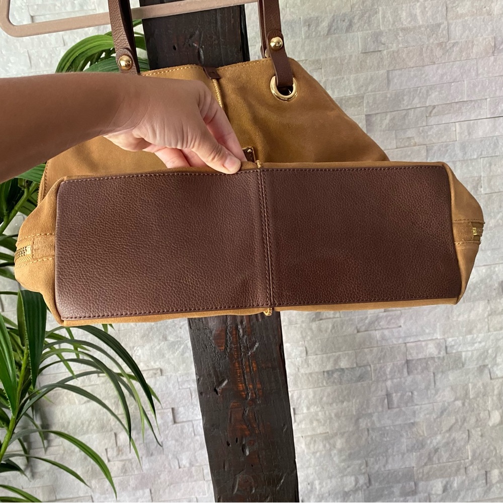 UGG Chestnut Suede “Sheldon” Tote Bag - Picture 6 of 14